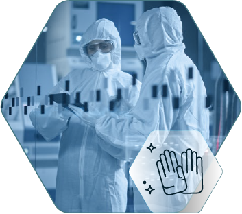 Pharmaconex Cleanroom features